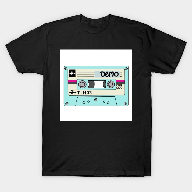 Casette Tape 2 T-Shirt by CreativeJargon